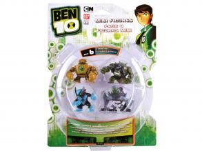 Ben 10 Minifiguren 4 Stück mit Blister