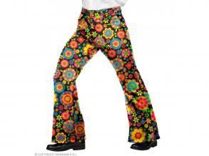 60er JAHRE HERRENHOSE colorful flowers KOSTÜM FÜR HERREN