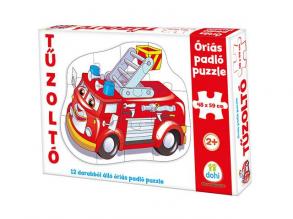 Feuerwehrauto Riesenbodenpuzzle 12tlg.