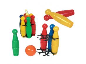 Kleines Bowling-Set mit 6 Teilen