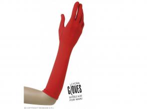 ROTE HANDSCHUHE IN LYCRA