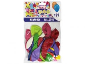 Packung mit 24 bunten Luftballons