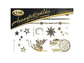 TyToo: Gold-Tattoo Traumfalle, Feen-Set 21x15cm