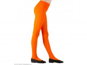 ORANGEFARBENE STRUMPFHOSE 40 DEN