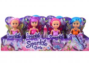 Sparkle Girlz Schmetterling - 10 cm, verschieden