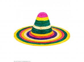 MEHRFARBIGER SOMBRERO 50 cm