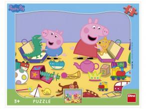 Puzzle 12 Teile - Peppa