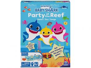 Baby Shark Party at the Reef Brettspiel - Spin Master