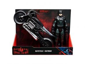 DC Comics - Tha Batman: Batcycle und Batman Figuren Set - Spin Master