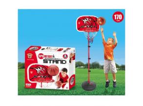 Stehender Basketballkorb mit Ball 170cm