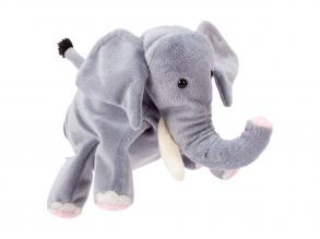 Handpuppe Kind Elefant Deluxe