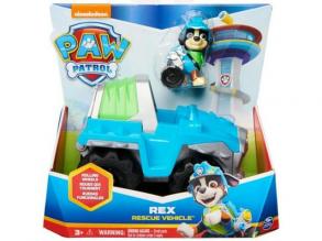 Paw Patrol: Basisfahrzeuge Rex Hundefigur - Spin Master