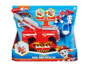 Paw Patrol: Aufstieg und Rettung Marshall mit Cabrio Fahrzeug Figur - Spin Master