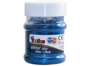 Glitterpuder in blau 113gr