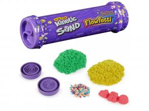 Kinetic Sand: Flowfetti-Überraschung in Sandtonröhre 113g