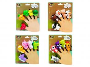 Tierische Fingerpuppe im 5er-Set