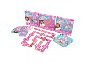 Gabi's Dollhouse: 3er-Pack Brettspiele - Spin Master