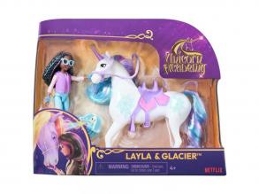 Unicorn Academy: Einhorn mit Puppe - Layla und Glacier - Spin Master