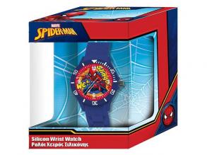 Analoge Spiderman-Armbanduhr in Geschenkbox