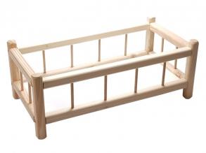 Babybett aus Holz - klein