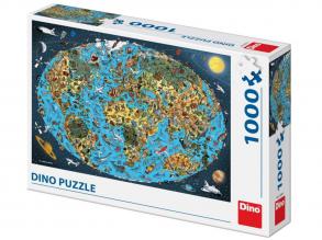 Puzzle 1000 Teile - Weltkarte