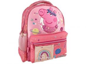 Peppa Pig: Girls Rule the Galaxy 3D gemusterter Rucksack 27x10x31cm