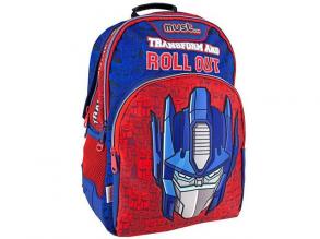 Muss... Transformers Ready for Battle dreifach gerundeter Schulranzen, Rucksack 32x18x43cm