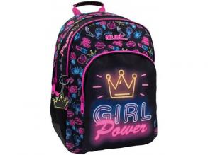 Muss... Girl Power Schultasche, Rucksack 33x16x45cm