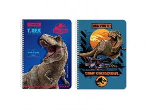 Jurassic World - T-rex Notizbuch in zwei Versionen A4 60 Blatt