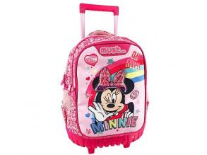 Muss... Minnie Mouse Drei-Fach-Rollranzen, Rucksack