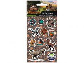 Jurassic World: Kreidezeit Camp Aufkleber Set 8x12cm 5 Blatt