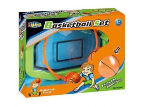 Basketball-Set mit Basketballkorb und Ball