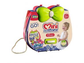 Mini-Gärtner-Spielzeugset in einer kleinen Tasche 14tlg.