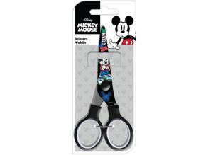 Mickey Maus Muster schwarz Schere 13,5cm