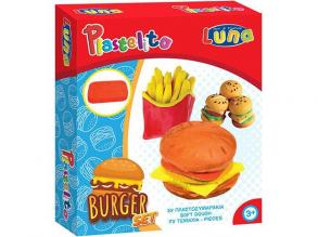 Plastelito Burger Clay Burger Set mit Formen