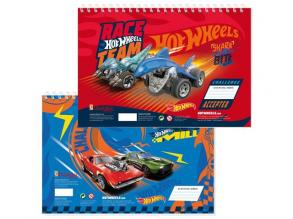 Hot Wheels Spirale Zeichenblock A/4 1pc