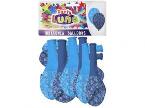 Space - blauer Partyballon 8er Set