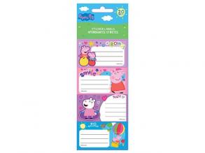 Peppa Pig Booklet-Etiketten Satz von 20