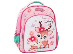 Muss: I love you Deerly süßer Hirsch Rucksack 27x10x31 cm