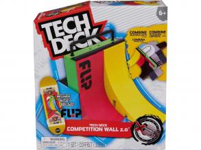 Tech Deck: Competinion Wall 2.0 Schienenset mit speziellem Finger-Skateboard - Spin Master