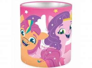 Luna: My little pony zylindrischer Metall-Schreibtisch-Stifthalter 10x11cm