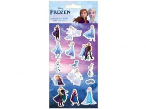 Eiszauber 2 3D Puffy Sticker Set 10x22cm auf Bogen