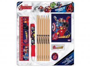 Marvel Avengers 11-teiliges Briefpapier-Set