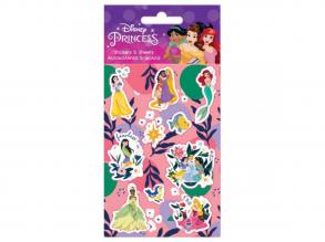 Disney Prinzessinnen Aufkleber Set 8x12cm mit Bogen 5pcs