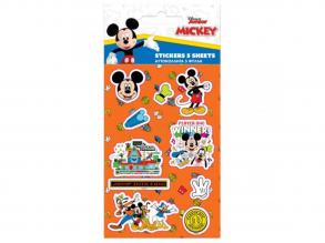 Mickey Mouse Aufkleber Set 8x12cm mit Bogen 5St.