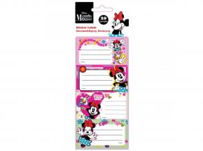 Minnie Mouse 20pcs selbstklebende Broschüre Etikett