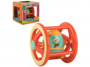 Bunte lustige Rad-Baby-Rassel 14cm