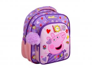 Peppa Piggy Rucksack 27x10x31cm