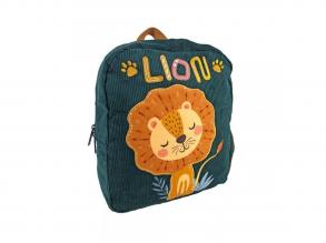 Muss: Löwen-Rucksack 27x10x31 cm