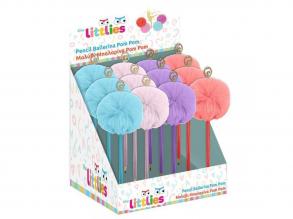 The Littlies: Buntstifte mit Pompons 1 Stk.